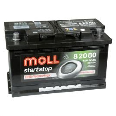 MOLL Start-Stop EFB 12V 80AH