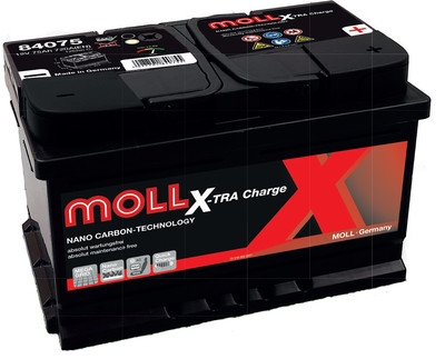 Moll X-TRA Charge 12V 62AH