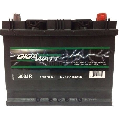Gigawatt 68 Ah JIS R+